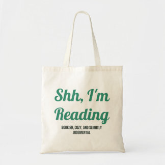 Tasche mit Katzenmotiv: Pst, ich lese gerade