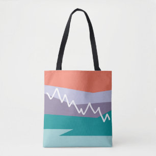 Tasche mit Korallenrücken