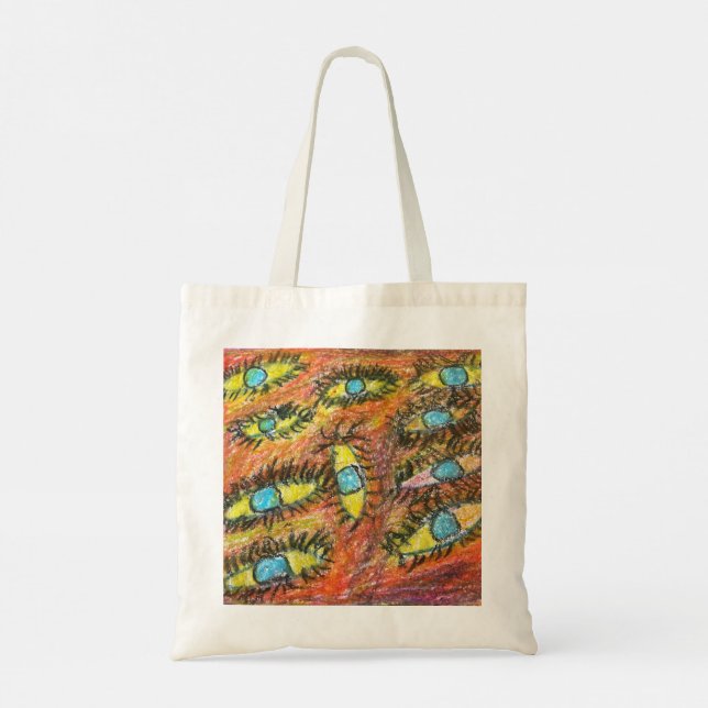 Tasche mit Kunstdesign (Rückseite)