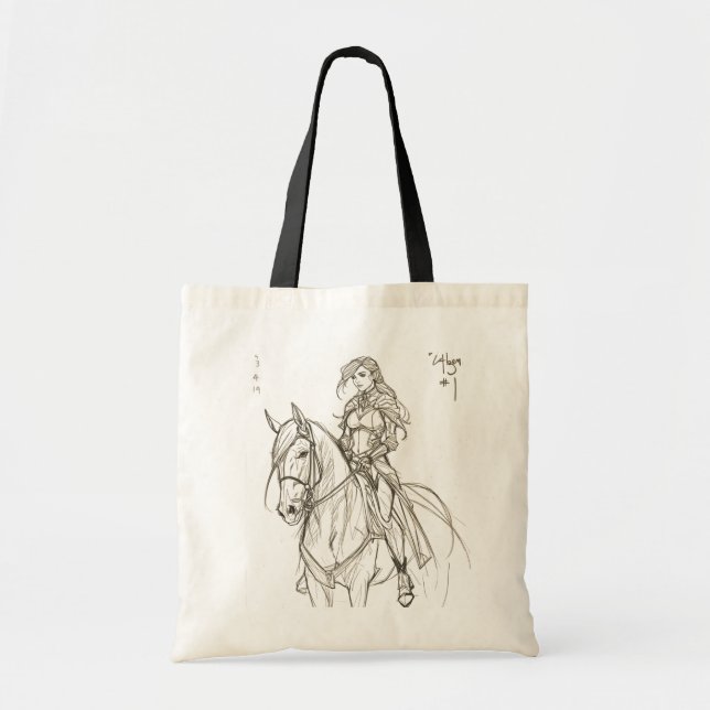 Tasche mit maßgeschneiderter mittelalterlicher Kri (Vorne)