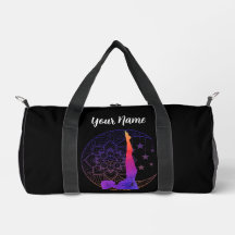 Tasche mit Namen und Mantra nach Maß