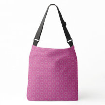 Tasche mit rosa Pyrit-Muster