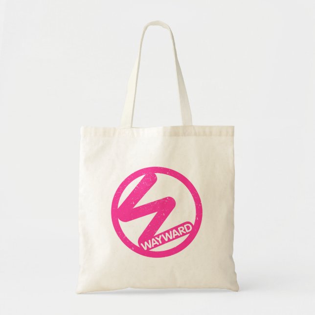 Tasche mit rosa Wayward-Logo (Vorne)