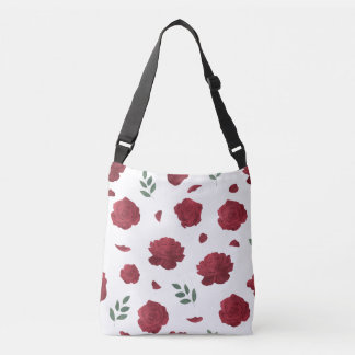 Tasche mit Rosenmuster | Henkeltasche