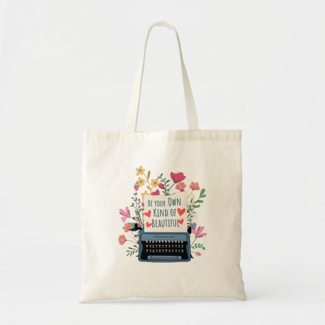 Tasche mit Selbstliebe-Zitat  (Vorne)
