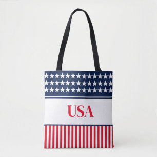 Tasche mit Stars und Streifen