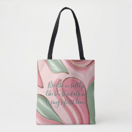 Tasche mit stilvollem abstraktem Grafikdruck