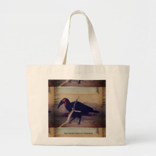 Tasche mit Südhornrabe-Motiv