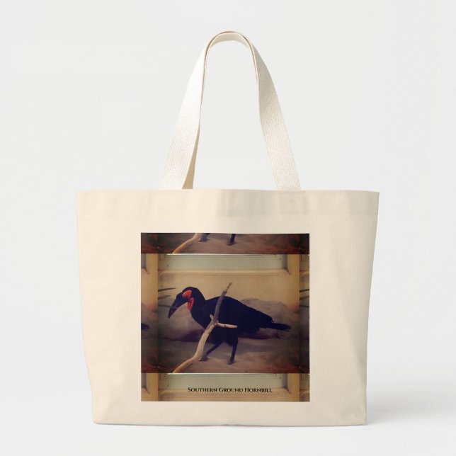 Tasche mit Südhornrabe-Motiv (Vorne)