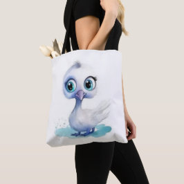 Tasche mit süßen weißen Enten