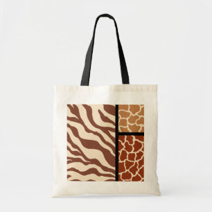 Tasche mit Tierdruck