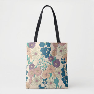 „Tasche mit vintage Blumenmuster“