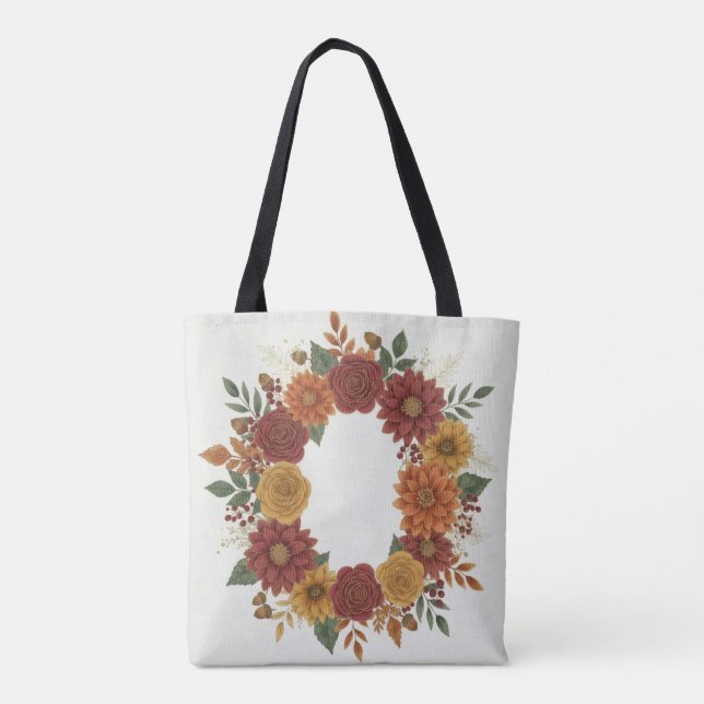 Tasche mit vintage Perserteppich-Muster (Rückseite)