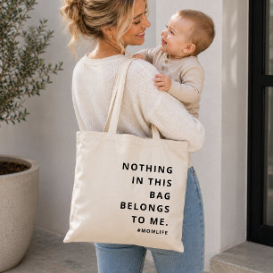 Tasche 'Mom Life Tote Bag'   Lustiges Muttergesche