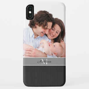 Tasche: Monogramm und Foto Case-Mate iPhone Hülle