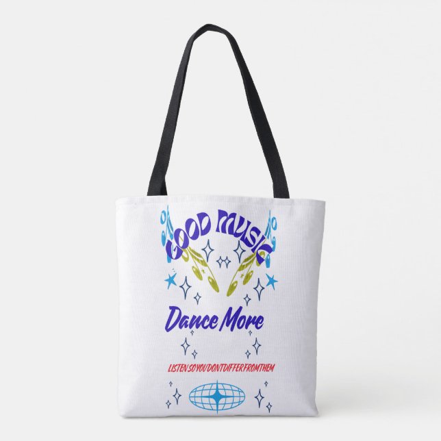 Tasche, Musik Tanz (Rückseite)