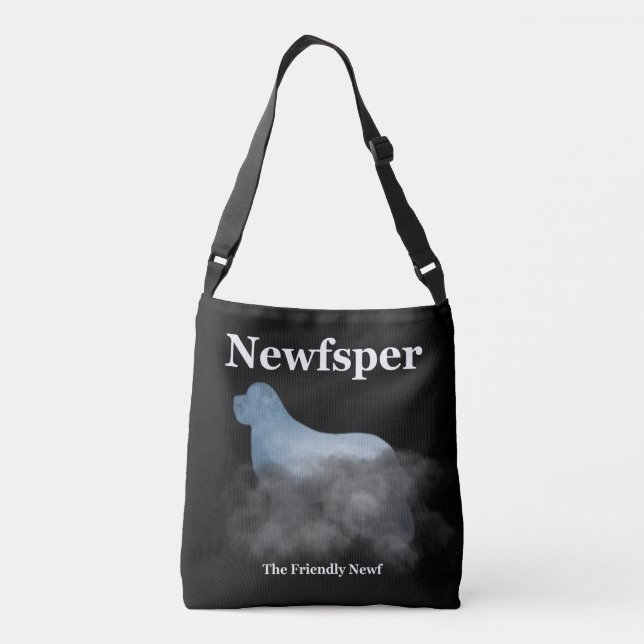 Tasche Neufundlands Halloween - Newfsper (Rückseite)