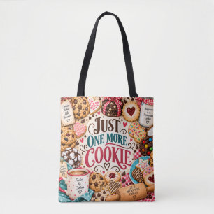 Tasche 'Nur noch ein Cookie'