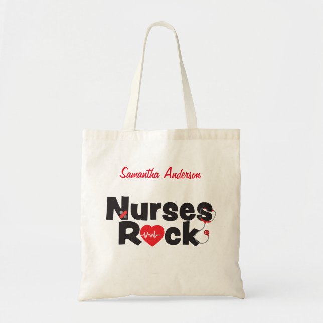 Tasche 'Nurses Rock' (Vorne)