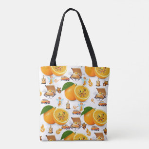 Tasche, Orangen Obst Fee Kerzen Auto