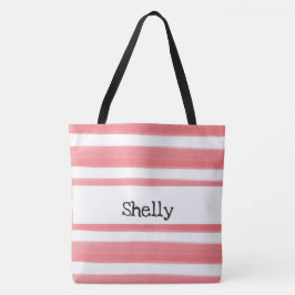 TASCHE personalisierter WASSERFARBSTRIPEN