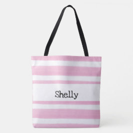TASCHE personalisierter WASSERFARBSTRIPEN