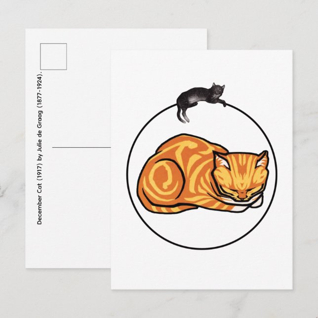 Tasche Postkarte (Vorne/Hinten)