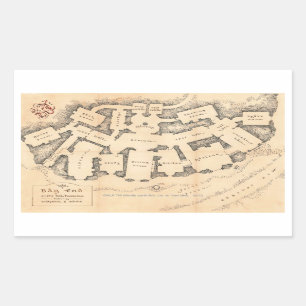 Tasche Rechteckiger Aufkleber