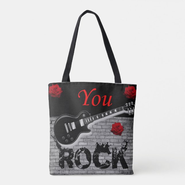 Tasche Rockmusik (Rückseite)