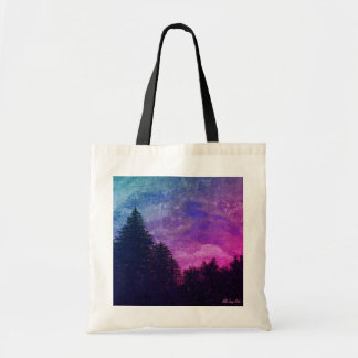 Tasche - Rosa "Golden Sunset Pines" von All Joy Ar