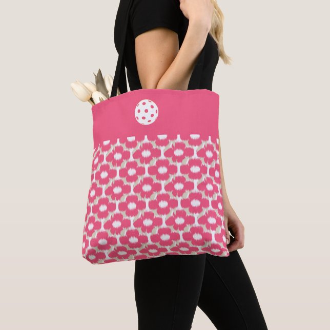 Tasche Rosa Ikat 2 (Von Nahem)