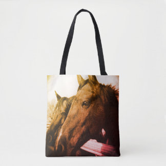 Tasche - rotes Pferd