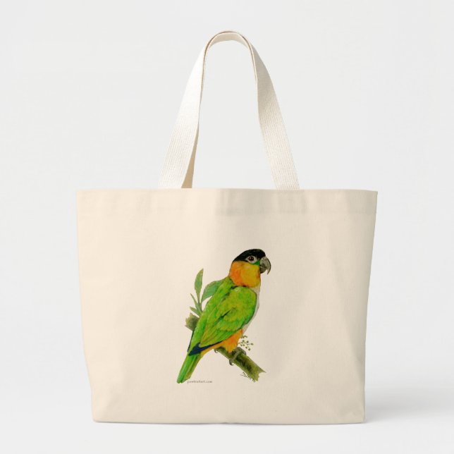 Tasche - schwarzköpfiger Caique (Vorne)