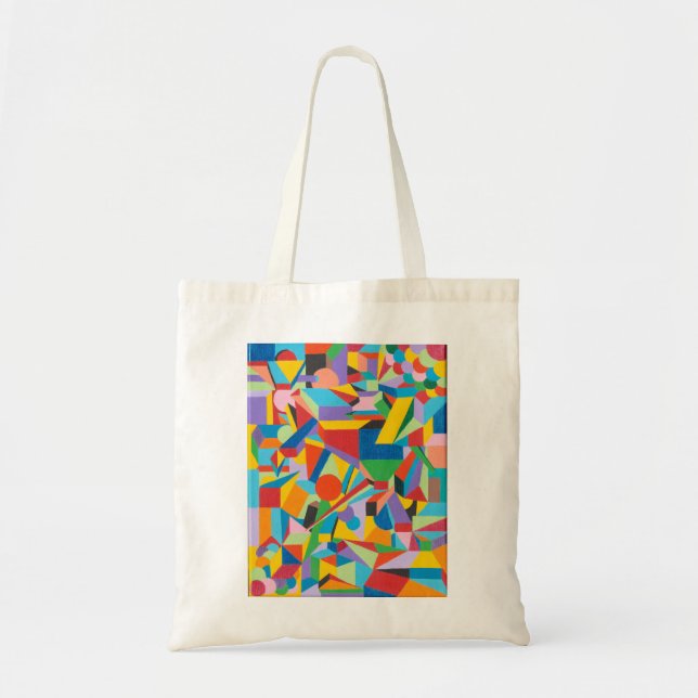 Tasche Shopping Bag mit Original Art Print (Vorne)