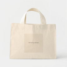Tasche 'Simplify to Amplify' – Minimalistischer Sp