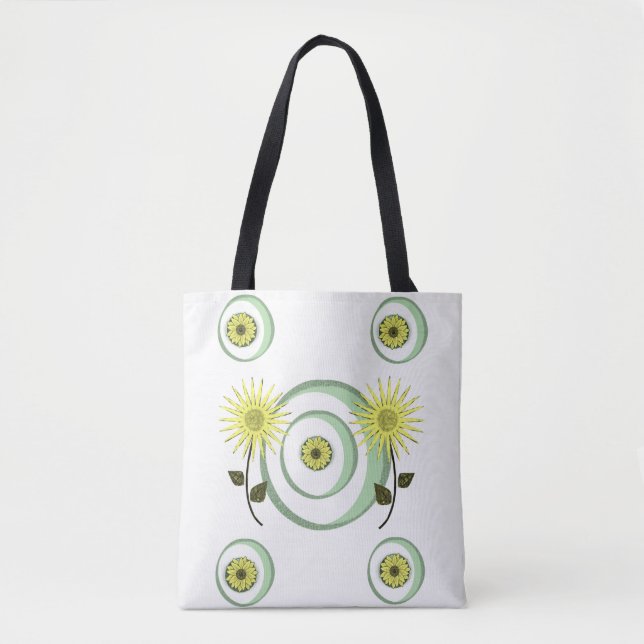 Tasche Sonnenblumen (Vorderseite)