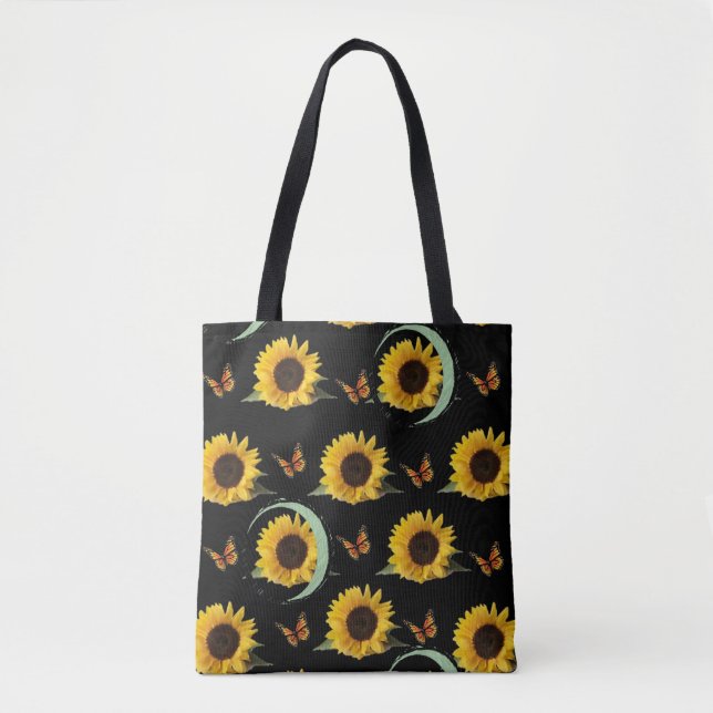 Tasche Sonnenblumen (Vorderseite)