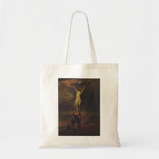 Tasche 'St. Franziskus trauert zu Füßen des Kreuze