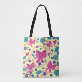 Tasche-Tasten und Bows für kleine Mädchen