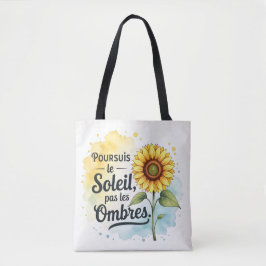 Tasche Tote Tournesol Inspirierend – Zitat 'Verfol