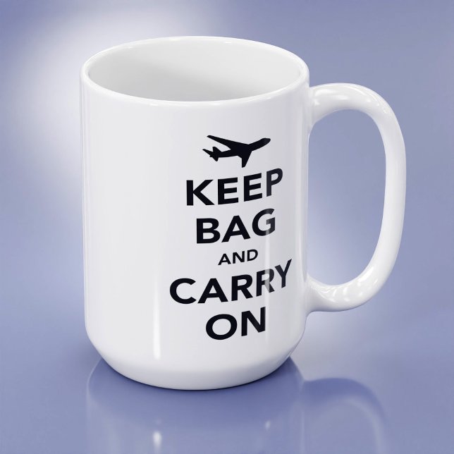 Tasche und Tasche behalten (Behalt Ruhe) Tasse (Von Creator hochgeladen)