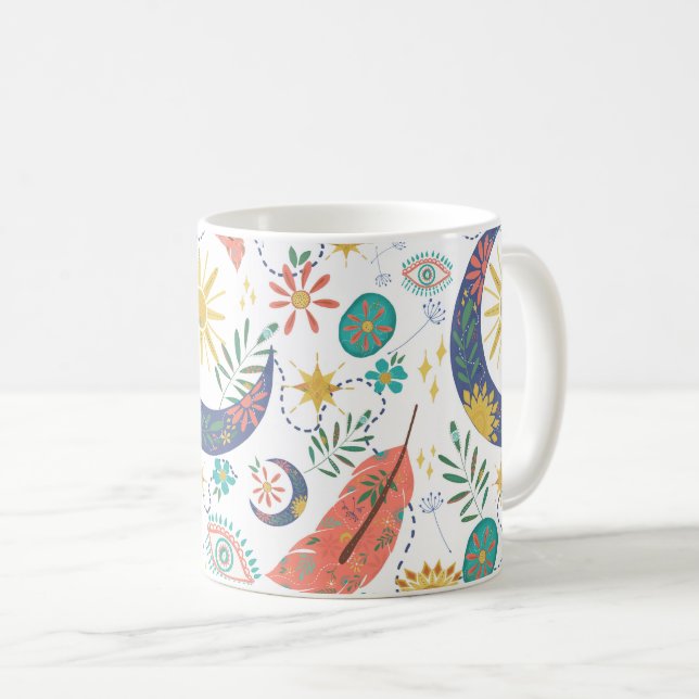 Tasche voller Glitzern Himmelboho-Tasse Kaffeetasse (VorderseiteRechts)
