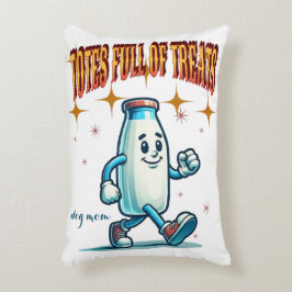 Tasche voller Leckereien - Funny Dog Quote Kissen 