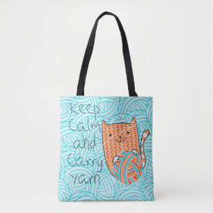 Tasche von Calm und Carry Yarn behalten