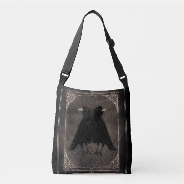 Tasche von Krähen bezaubern (Vorderseite)