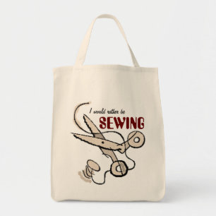 Tasche von Nähwaren