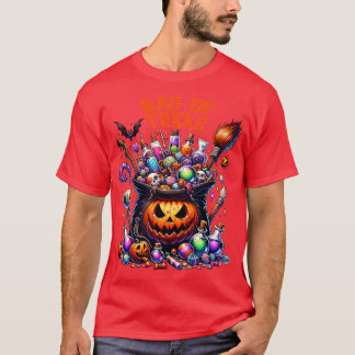 Tasche von Tricks ist Halloween-Saison Menschen T-Shirt
