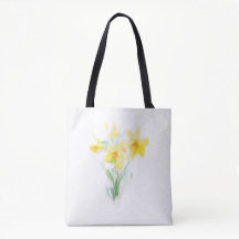 Tasche Watercolor Dandelion