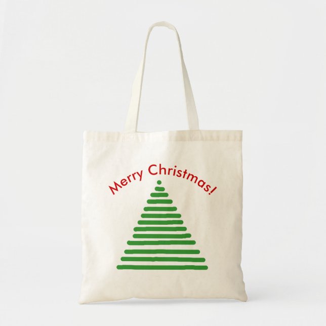 Tasche - Weihnachtsbaum (Vorne)