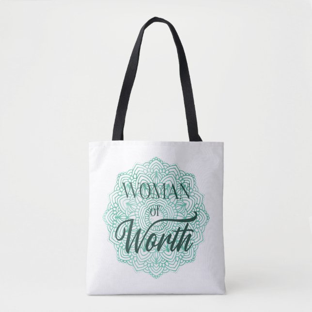 Tasche 'Woman of Worth' (Vorderseite)